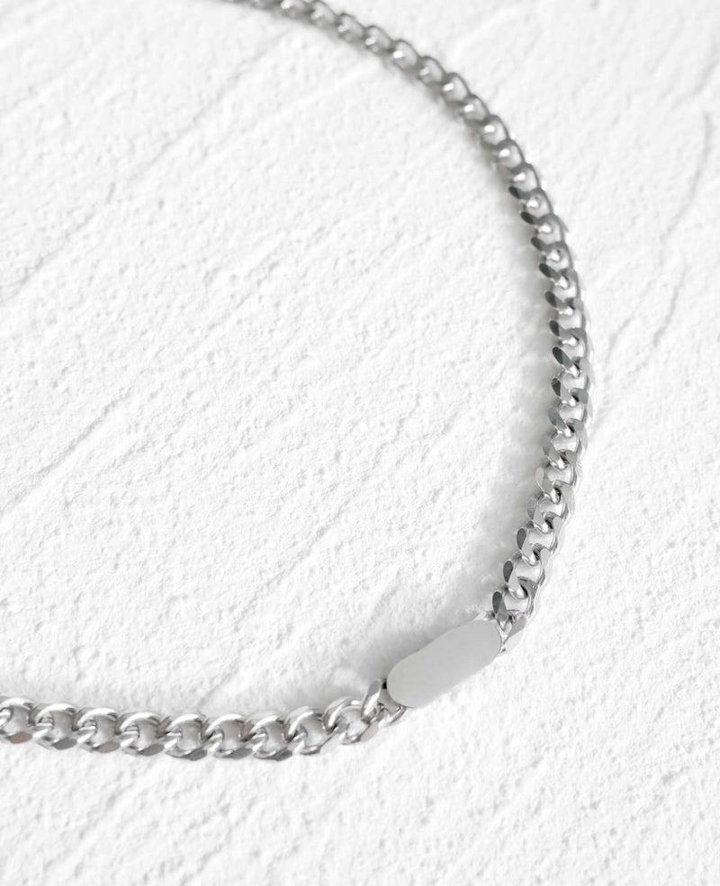 Isla Statement Silver Plate Necklace