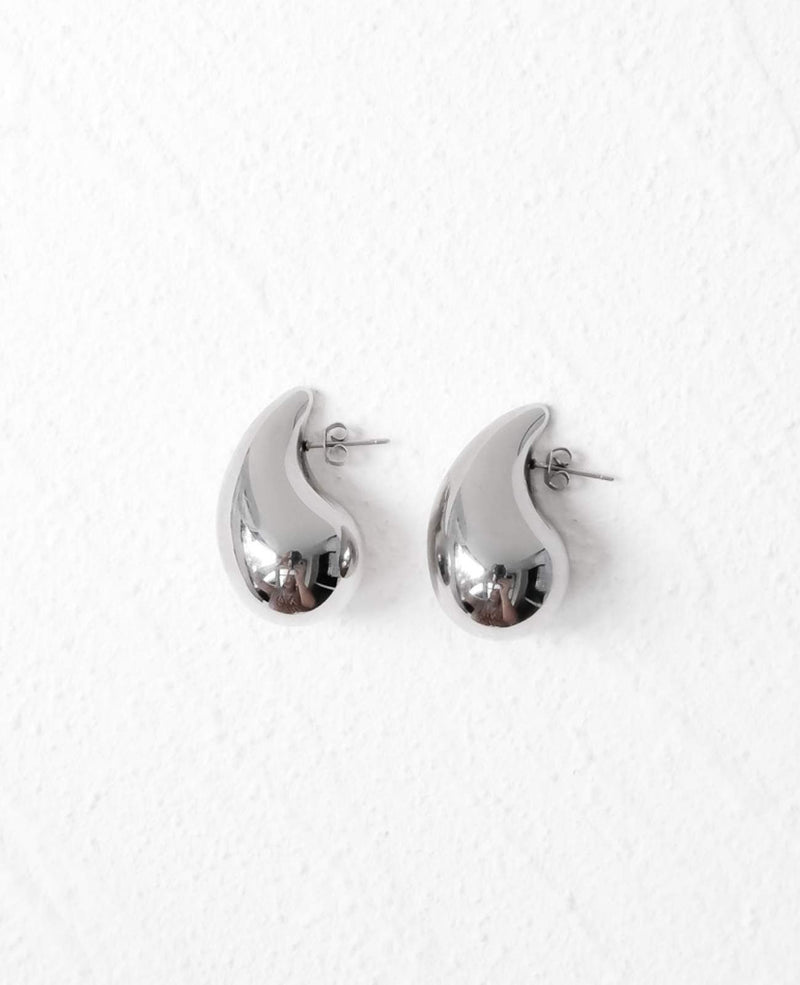 Natalie Teardrop Silver Earrings