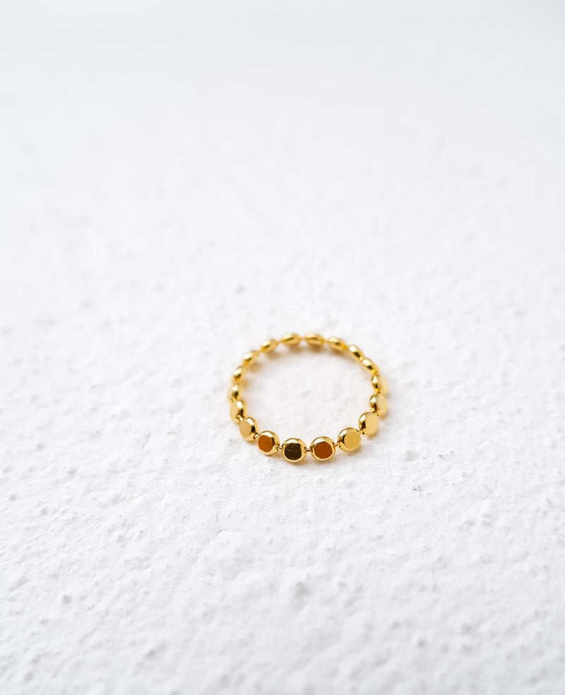 Trinity Bubble Ball Gold Ring