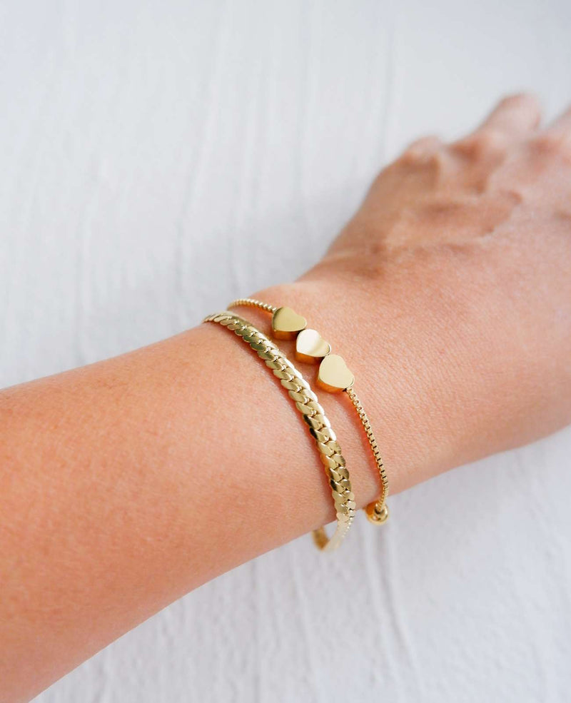 Valentina Triple Love Double Layer Bracelet