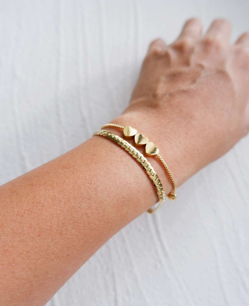 Valentina Triple Love Double Layer Bracelet