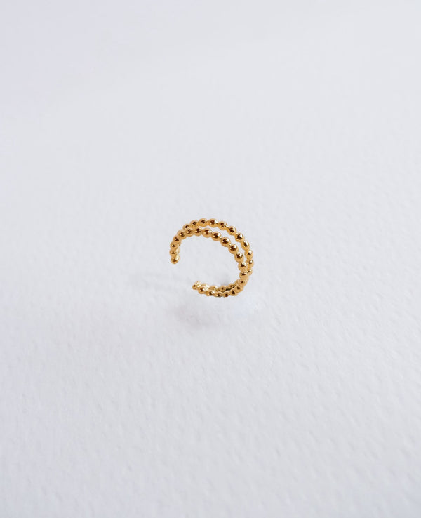 Cora Dainty Gold Stackable Ear Cuff