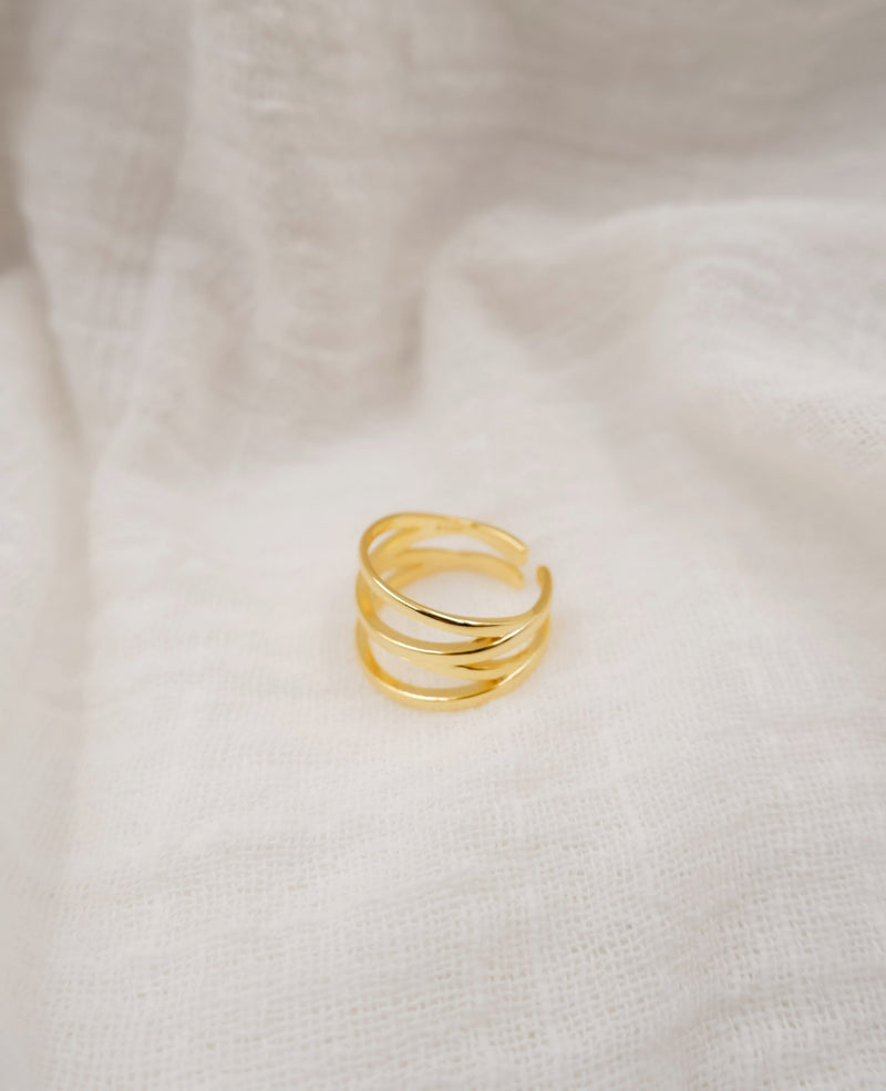 Elenor 2 Piece Gold Ring