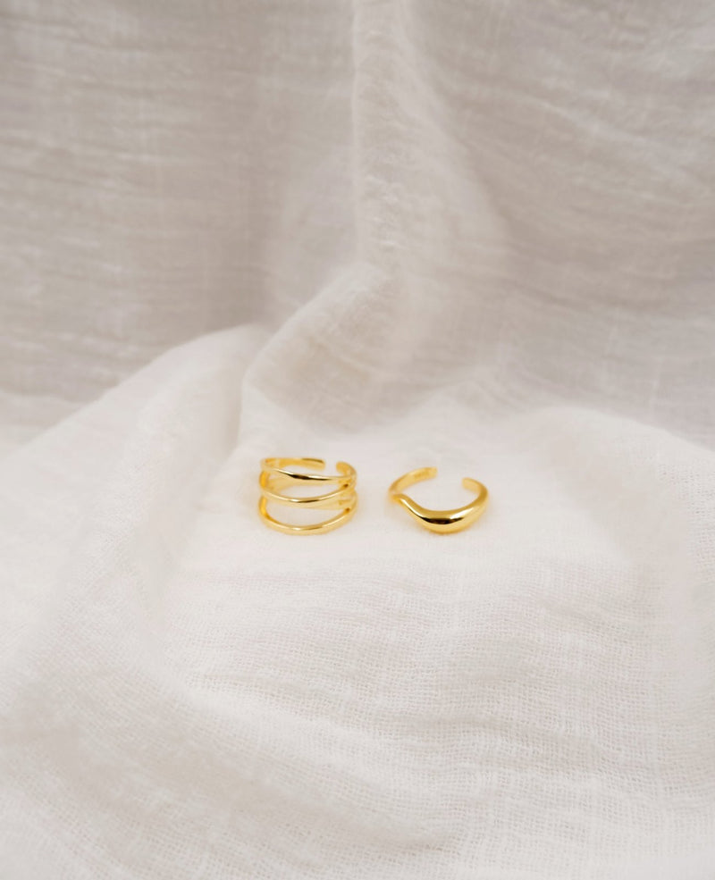 Elenor 2 Piece Gold Ring