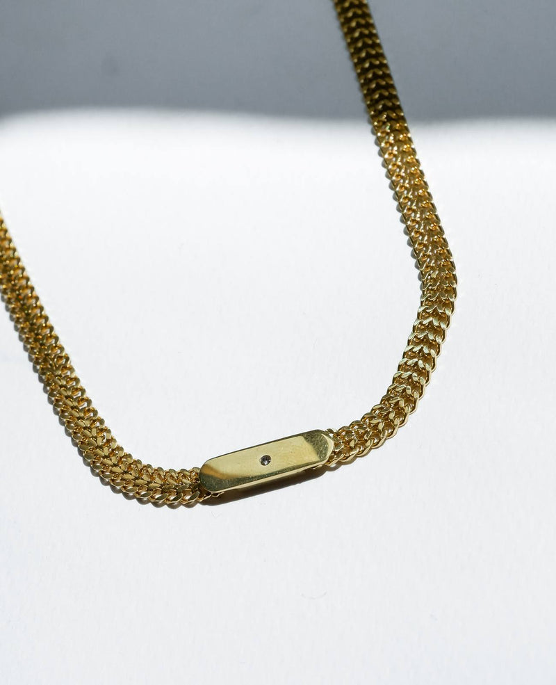 Taylor Snake Chain Gold Necklace